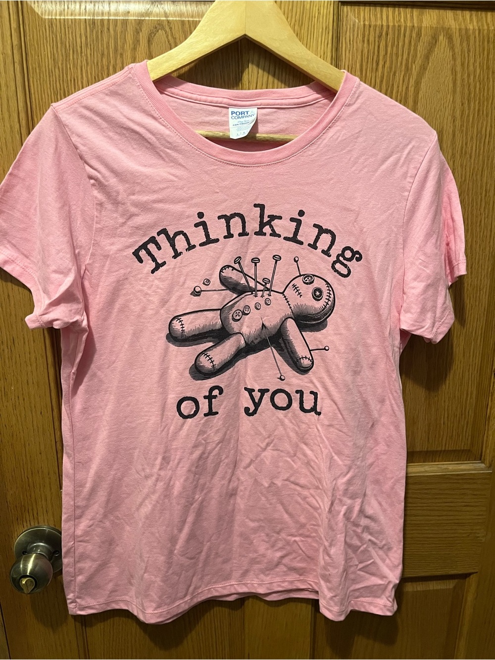 Thinking of You Pink Graphic Tee - Unbranded